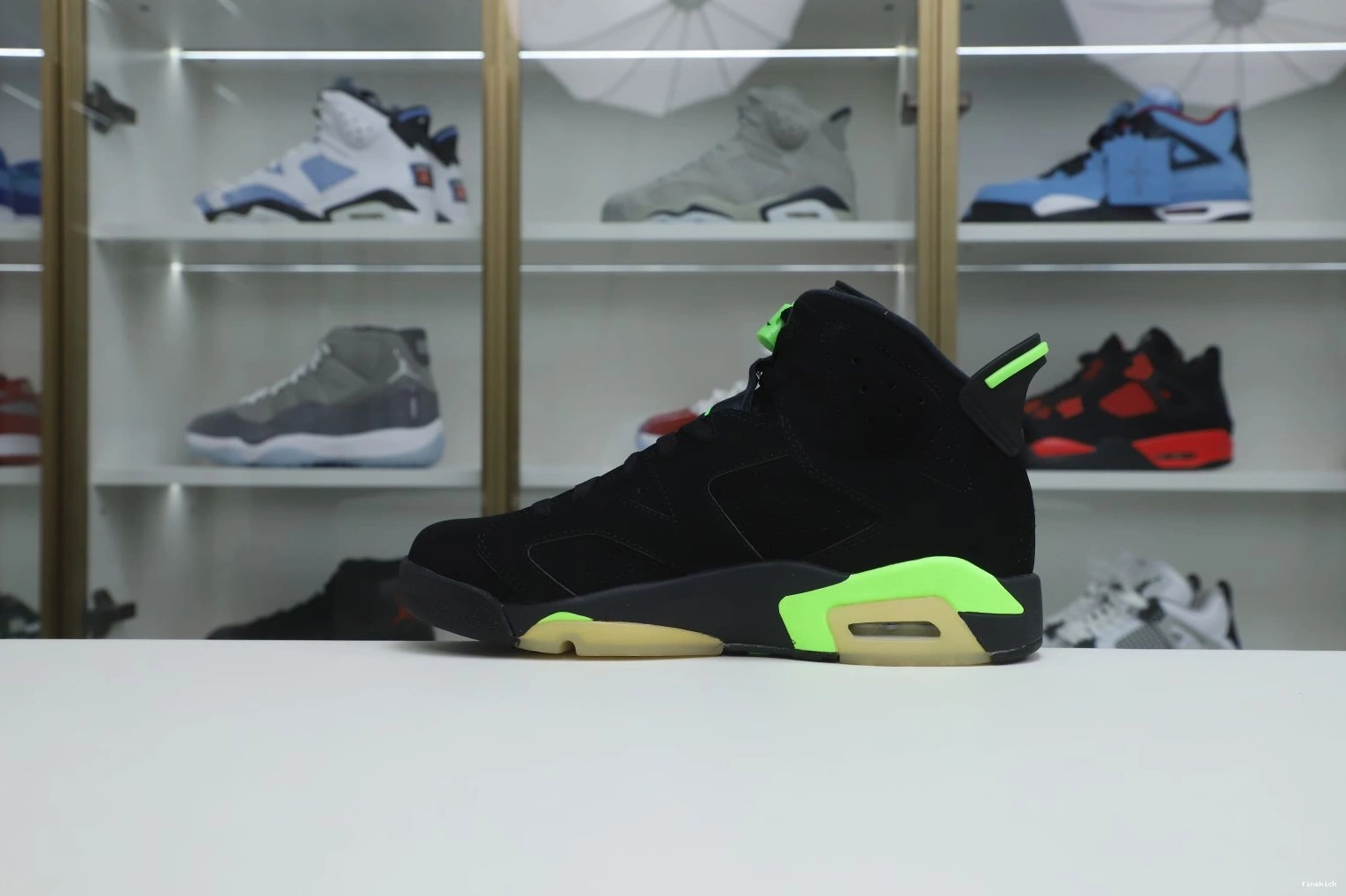 AIR GREEN' 'ELECTRIC JORDAN 6 RETRO 0301